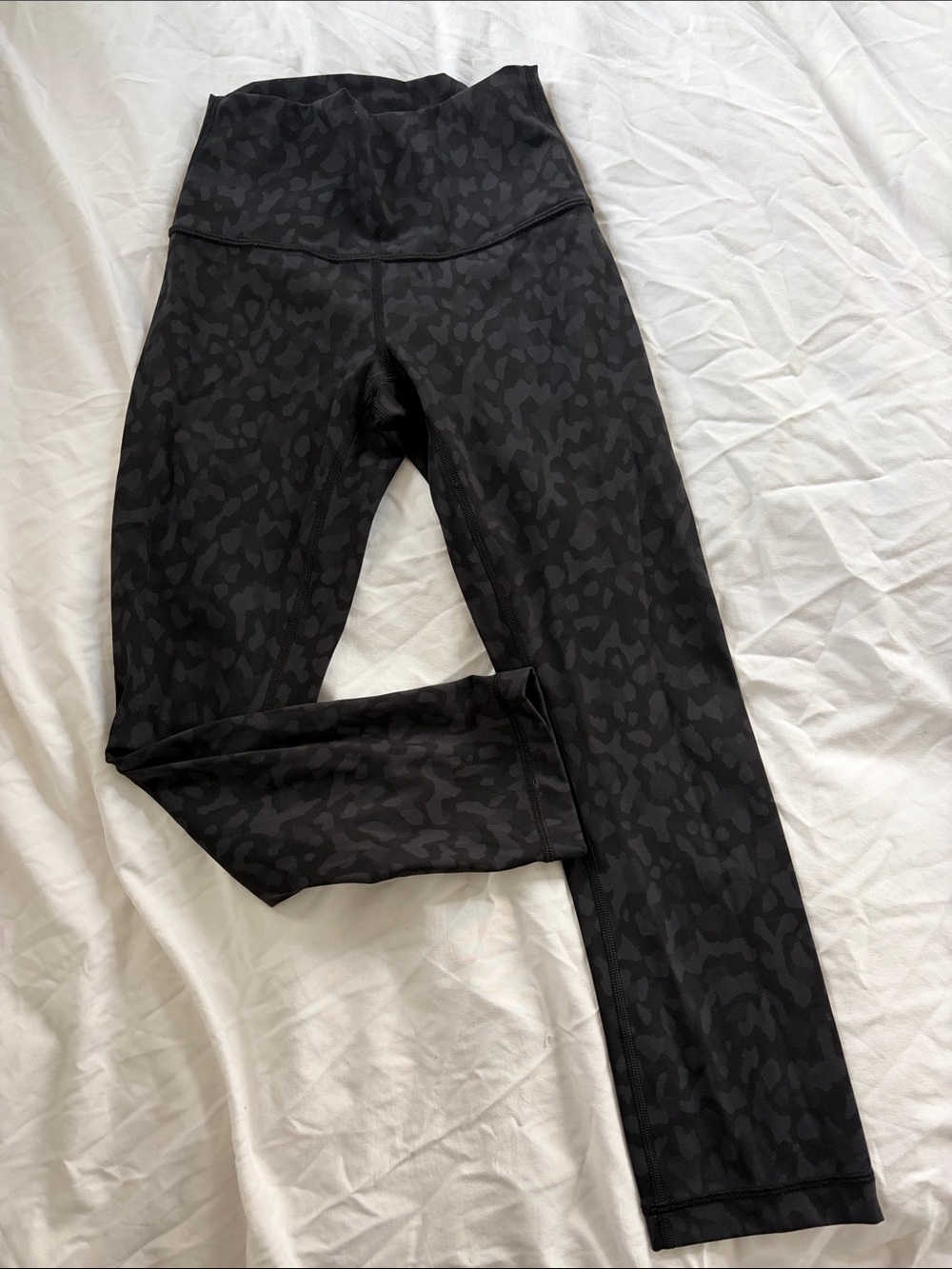 Black Leopard Active Leggings lululemon